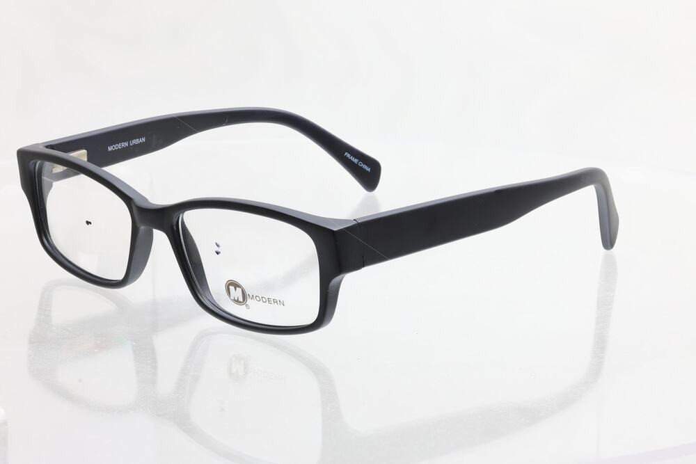 Modern Urban Black Matte 51-17-140mm Eyeglass FRAMES ONLY - NEW/WITHOUT TAGS